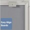 Quartet Dry-erase Board, Magnetic, Aluminum Frame, 48"x31", WE QRTM4831 - alternate 3